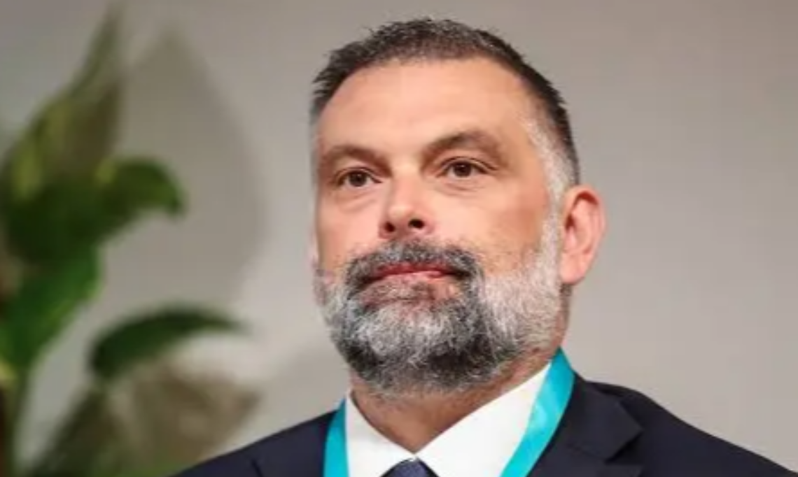 Il senatore Luca De Carlo, presidente della Commissione Industria del Senato