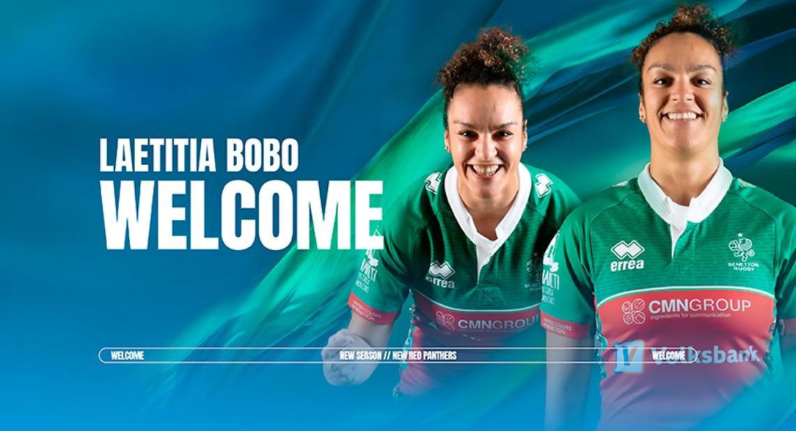 Annuncio dell'arrivo di Laetitia Bobo