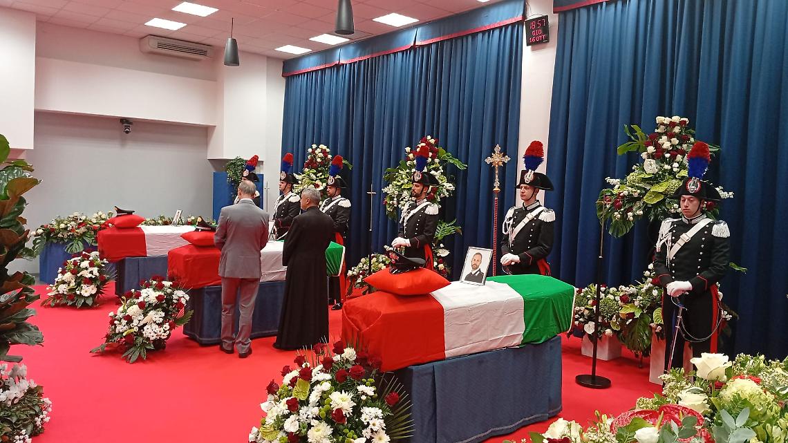 Foto della camera ardente