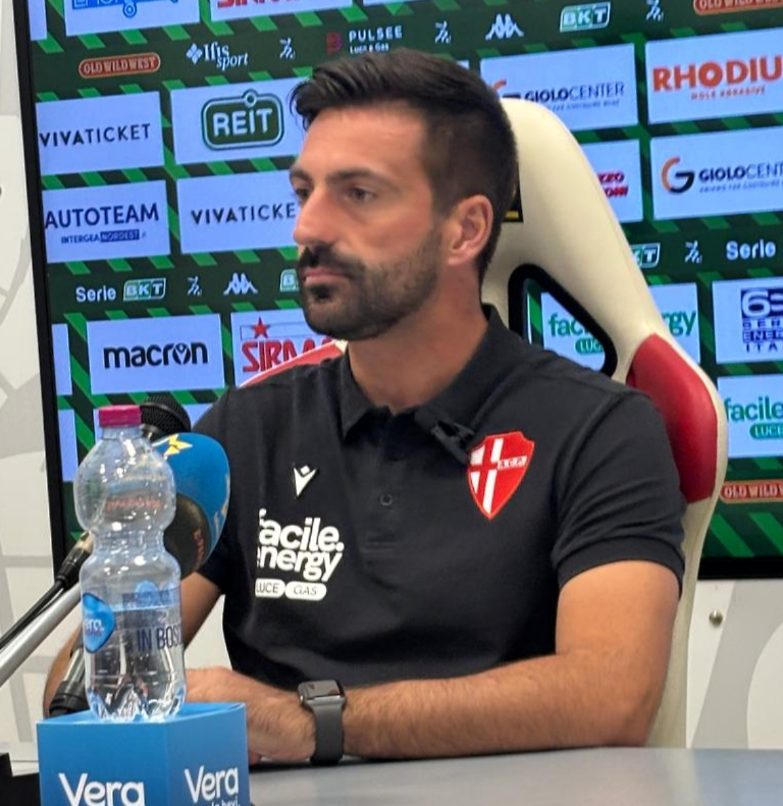 Padova, è l’ora della svolta: Andreoletti chiama alla concretezza contro il Catanzaro