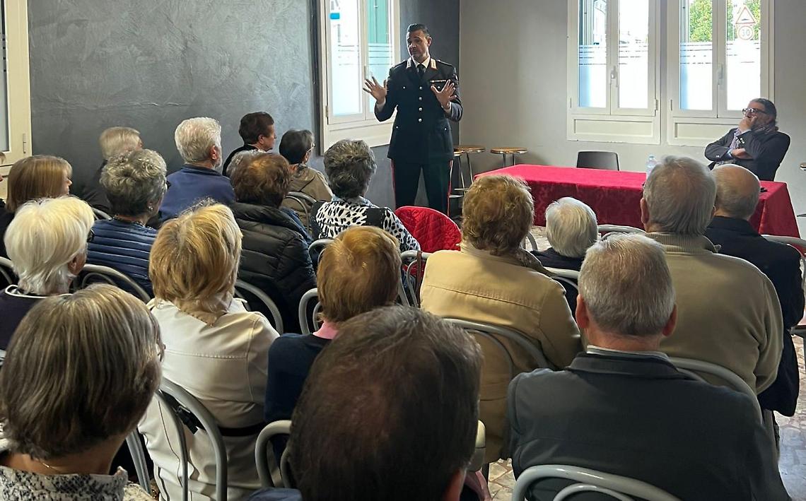 Incontro pubblico sul tema “Prevenire e contrastare le truffe in danno di anziani”.