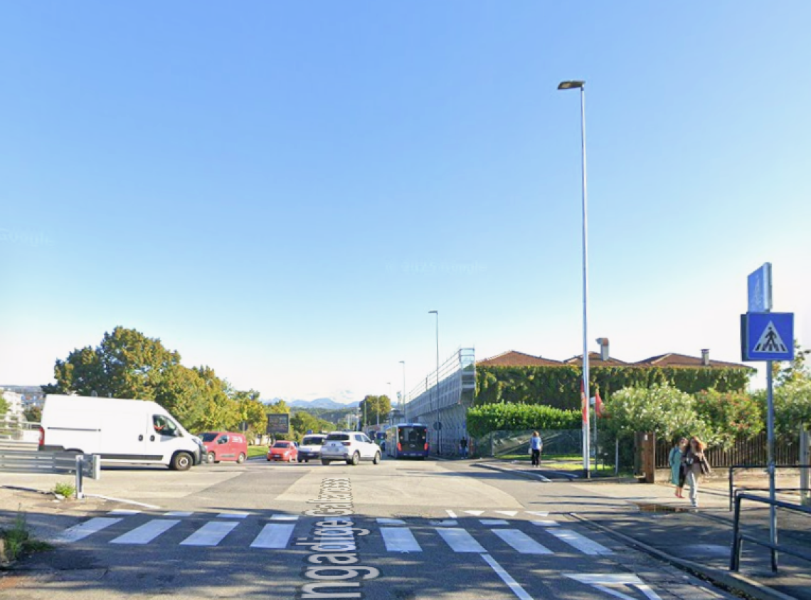 Il luogo dell'incidente