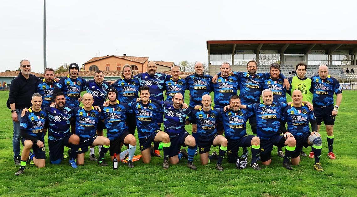 Rugby Old, passione senza età: a Frassinelle la seconda giornata dello Scampionato CORV