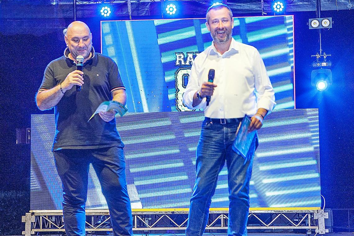 FOTO DA SINISTRA ENRICO MARCHIANTE E A DESTRA ASSESSORE JODY BARICHELLO