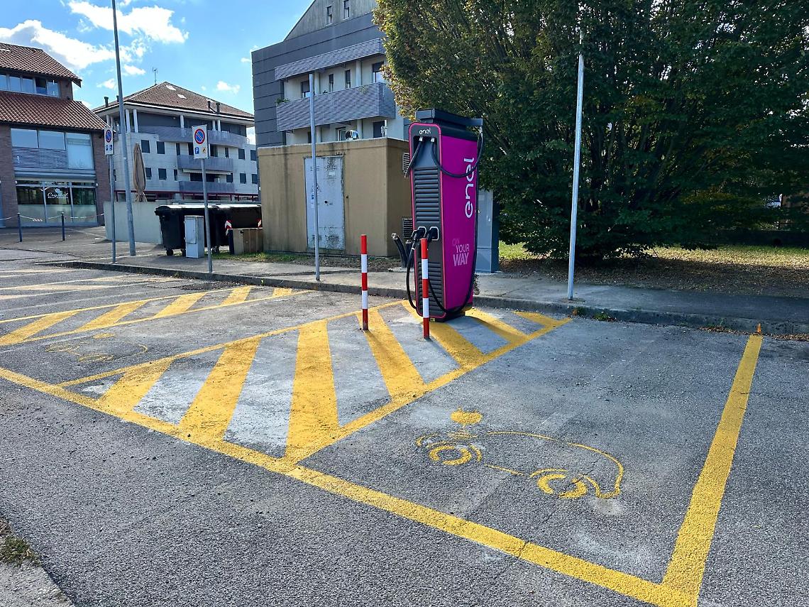 A Conselve sei colonnine di ricarica per auto elettriche con i fondi del Pnrr