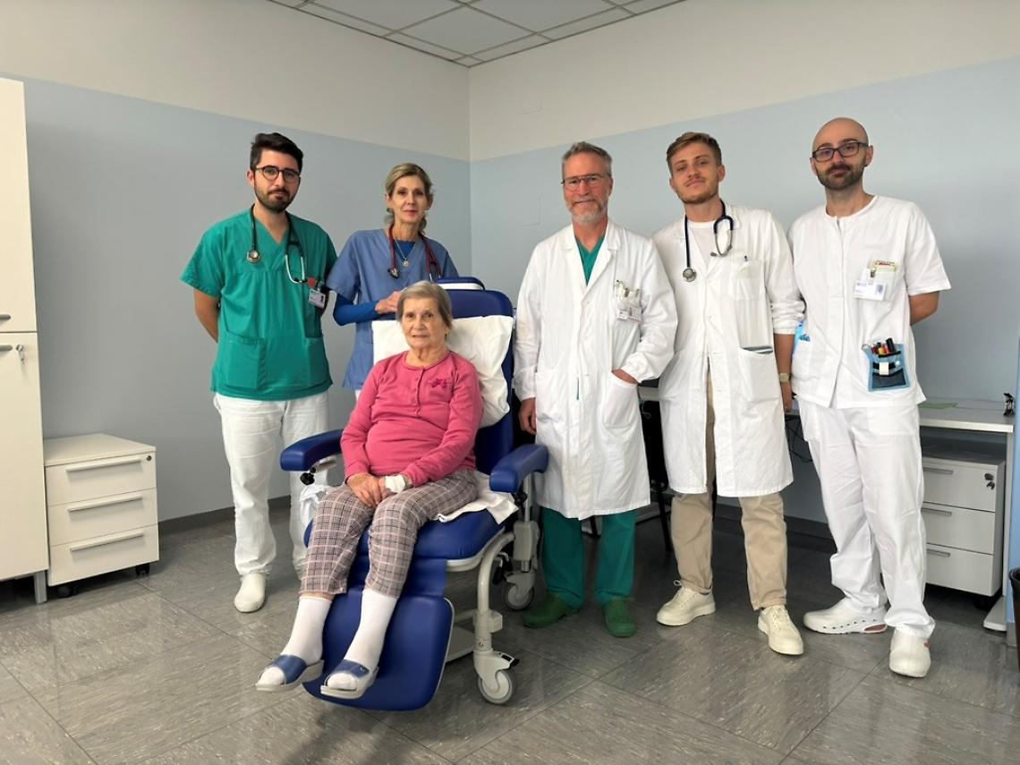 Castelfranco, ultracentenaria operata con successo al San Giacomo