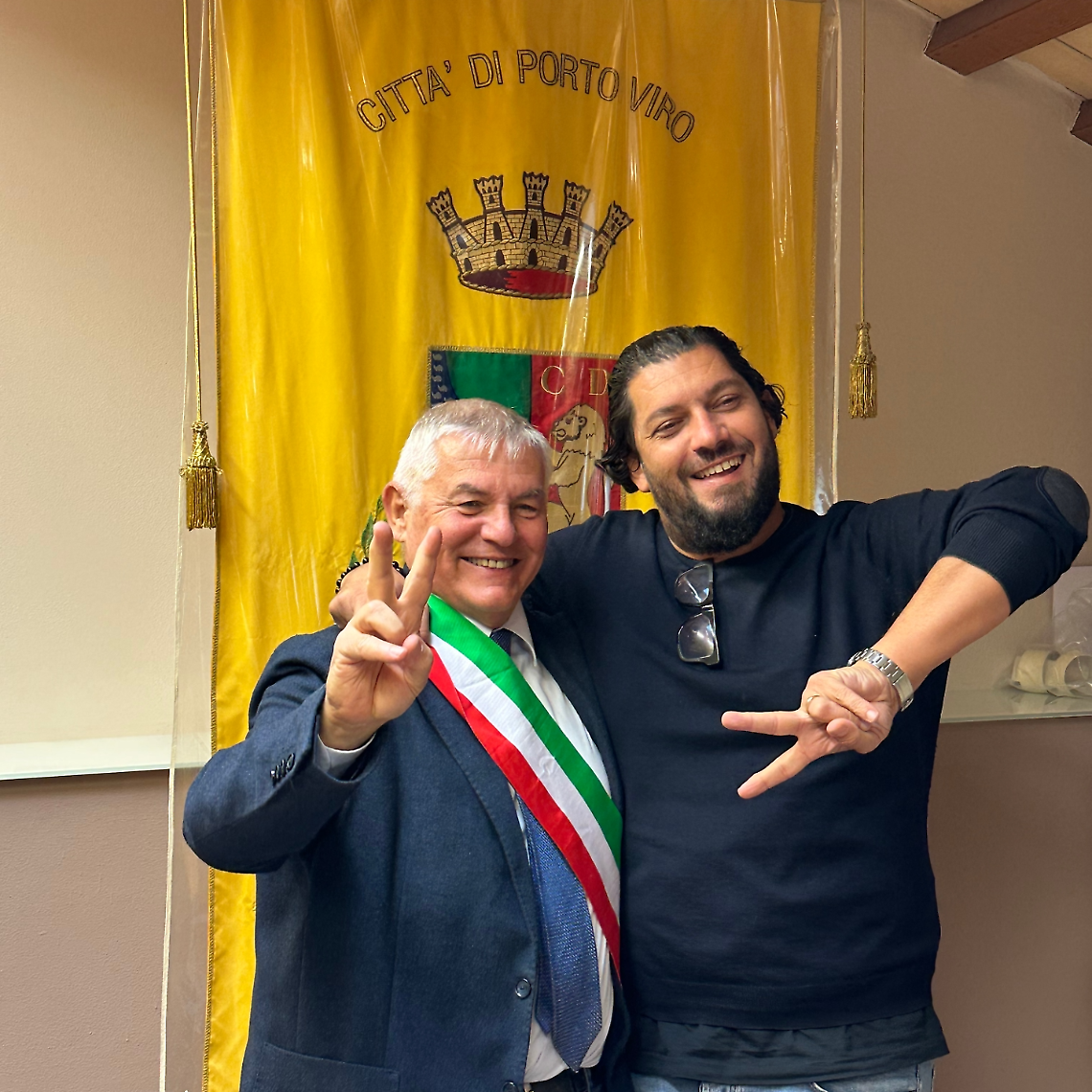 Sindaco Mario Mantovan e vice Adam Ferro