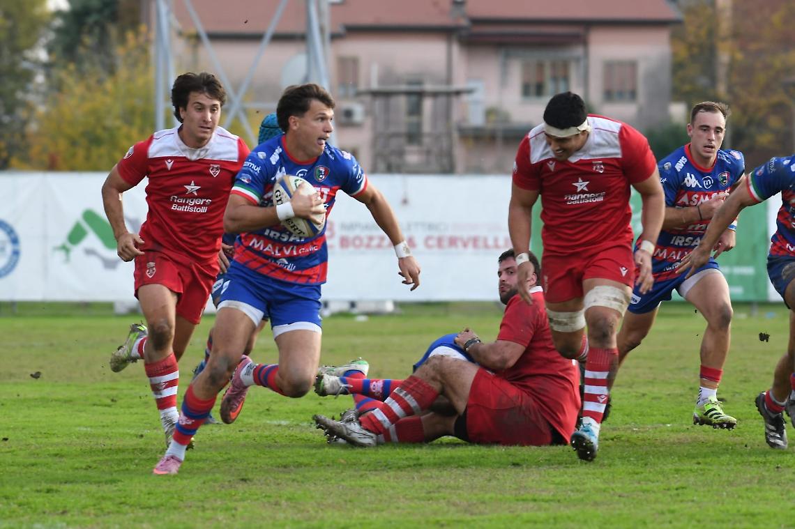 Rugby Rovigo rischia grosso contro il Rangers Vicenza, ma vince