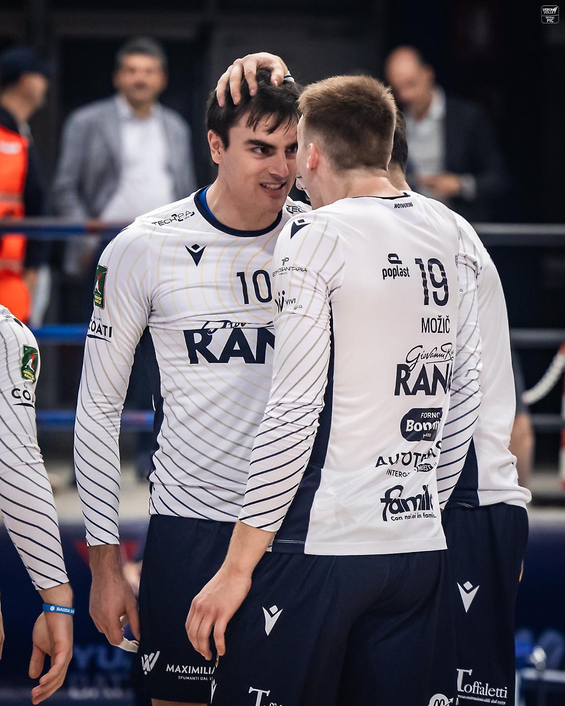 Rana Verona domina Grottazzolina e centra il bis in Superlega