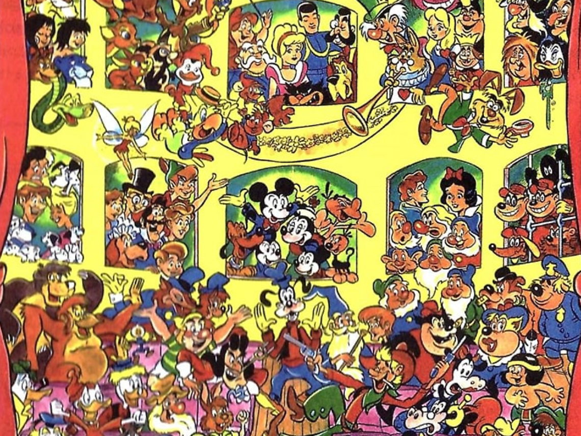 Una campagna pubblicitaria di Bruno Prosdocimi per la Disney nel 1971