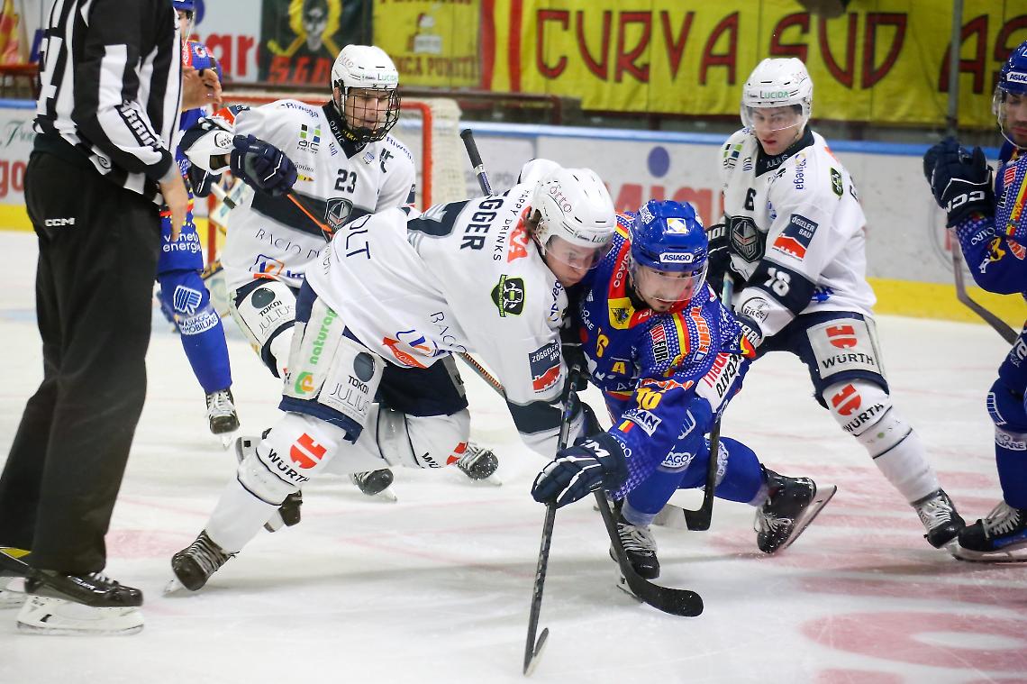Foto del precedente incontro tra Asiago ed Egna