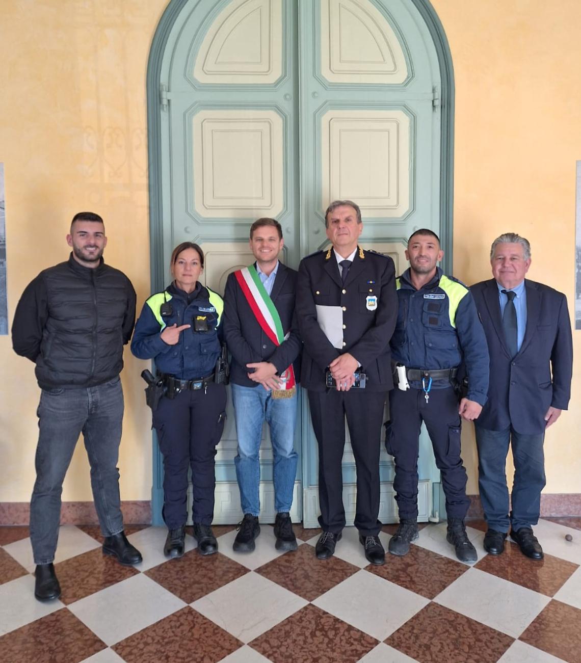 Body cam per gli agenti della polizia locale mirese