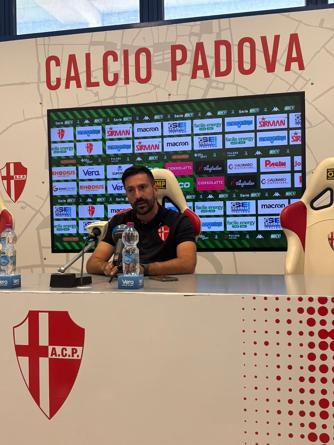 Il Padova al Picco per crescere, Andreoletti: “A La Spezia una tappa importante del nostro percorso”