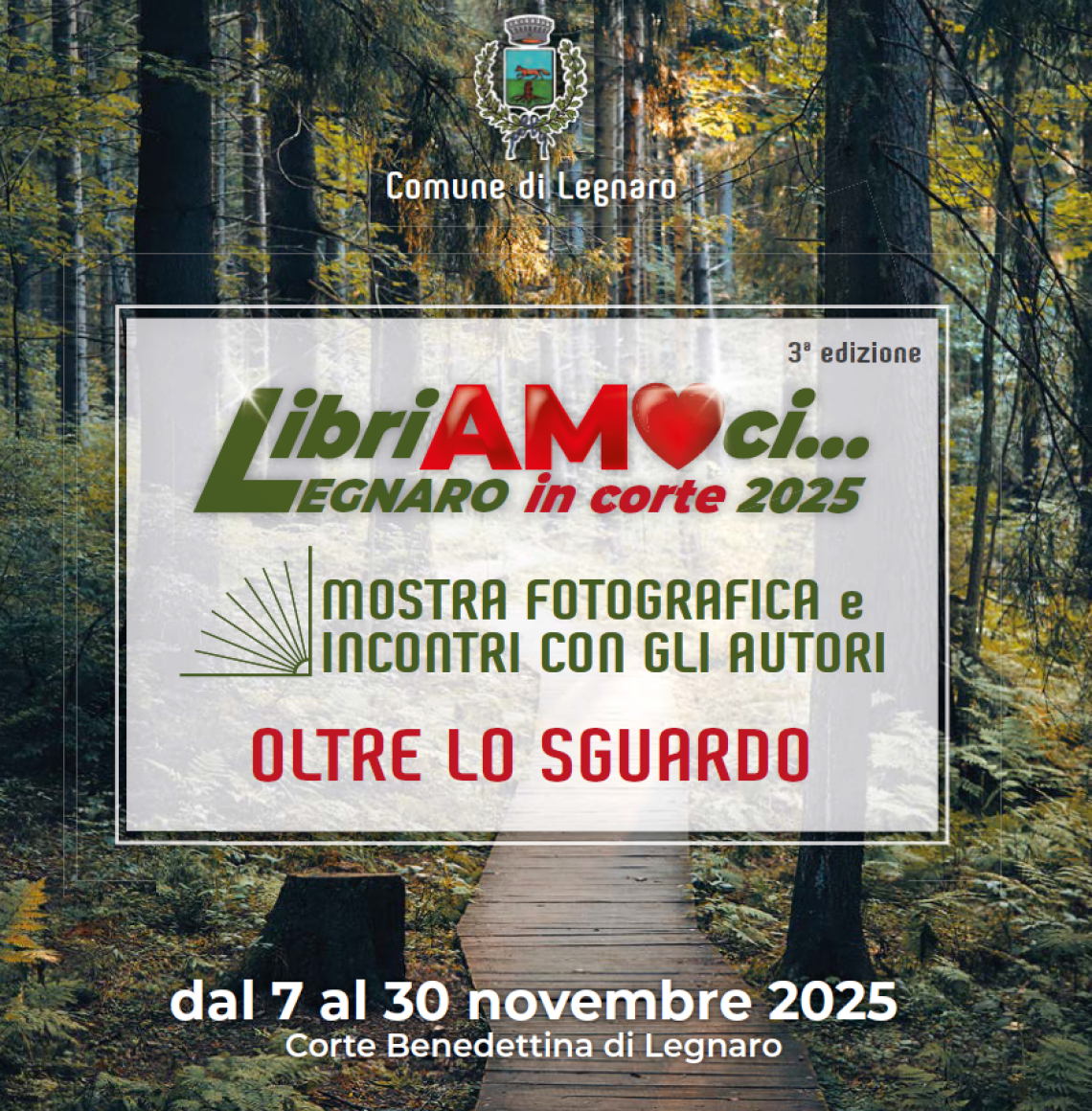 LibriAMOci… in corte 2025: otto appuntamenti per guardare ‘Oltre lo sguardo’