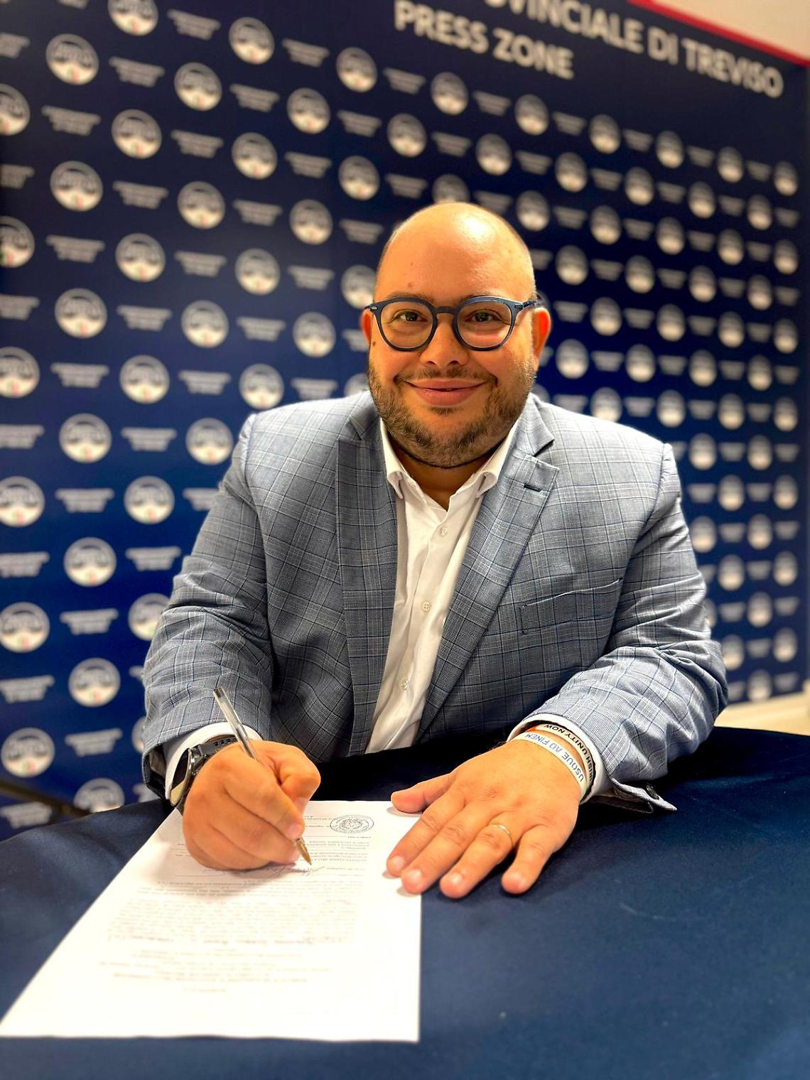 Claudio Borgia candidato di Fratelli d’Italia nella circoscrizione di Treviso