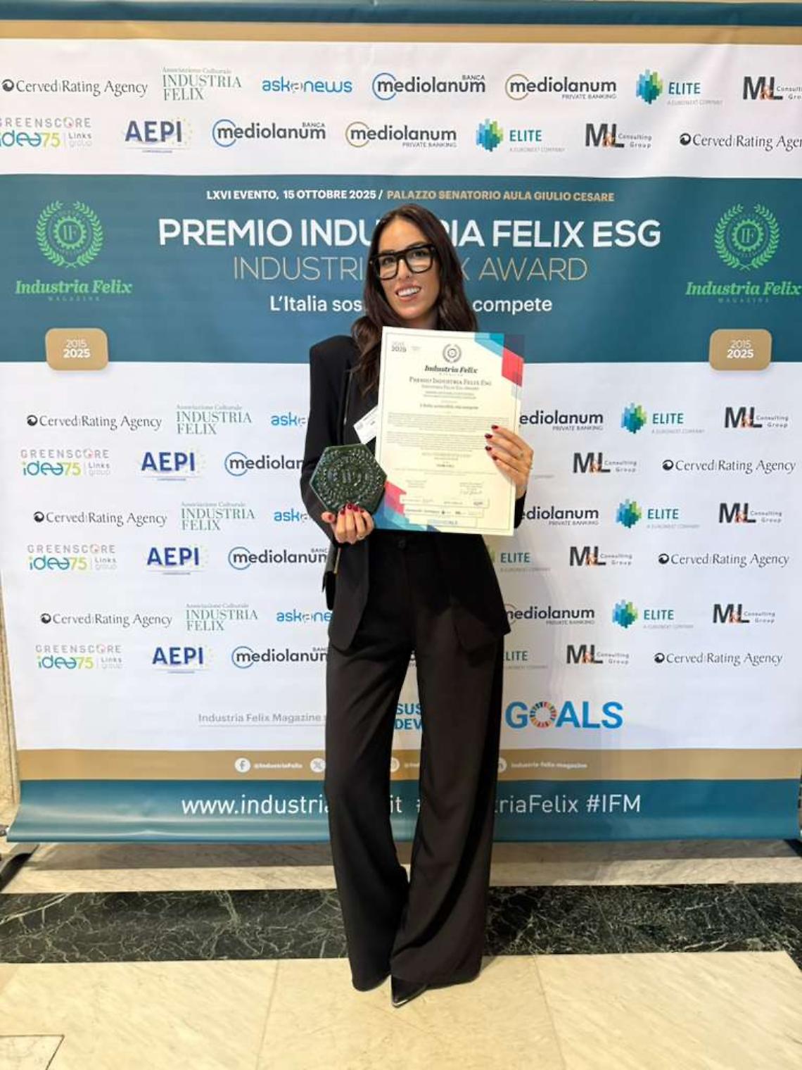 Arianna Rubin premiata