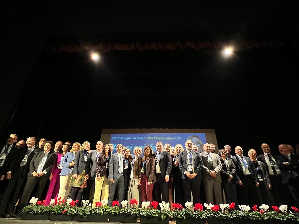 Mestre, FdI presenta i candidati veneti: «Tre anni di Governo Meloni, tre anni di risultati»