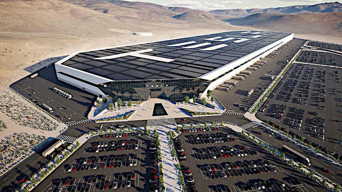 La sede Giga Factory in Nevada