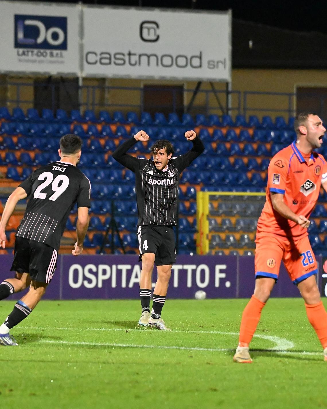 Dolomiti Bellunesi, caduta fuori casa: l’Ospitaletto vince 3-1 