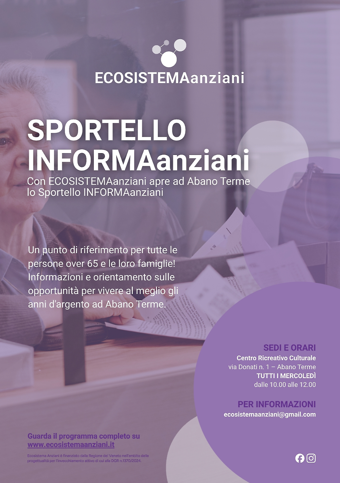 Abano Terme presenta Ecosistema anziani: un anno di iniziative