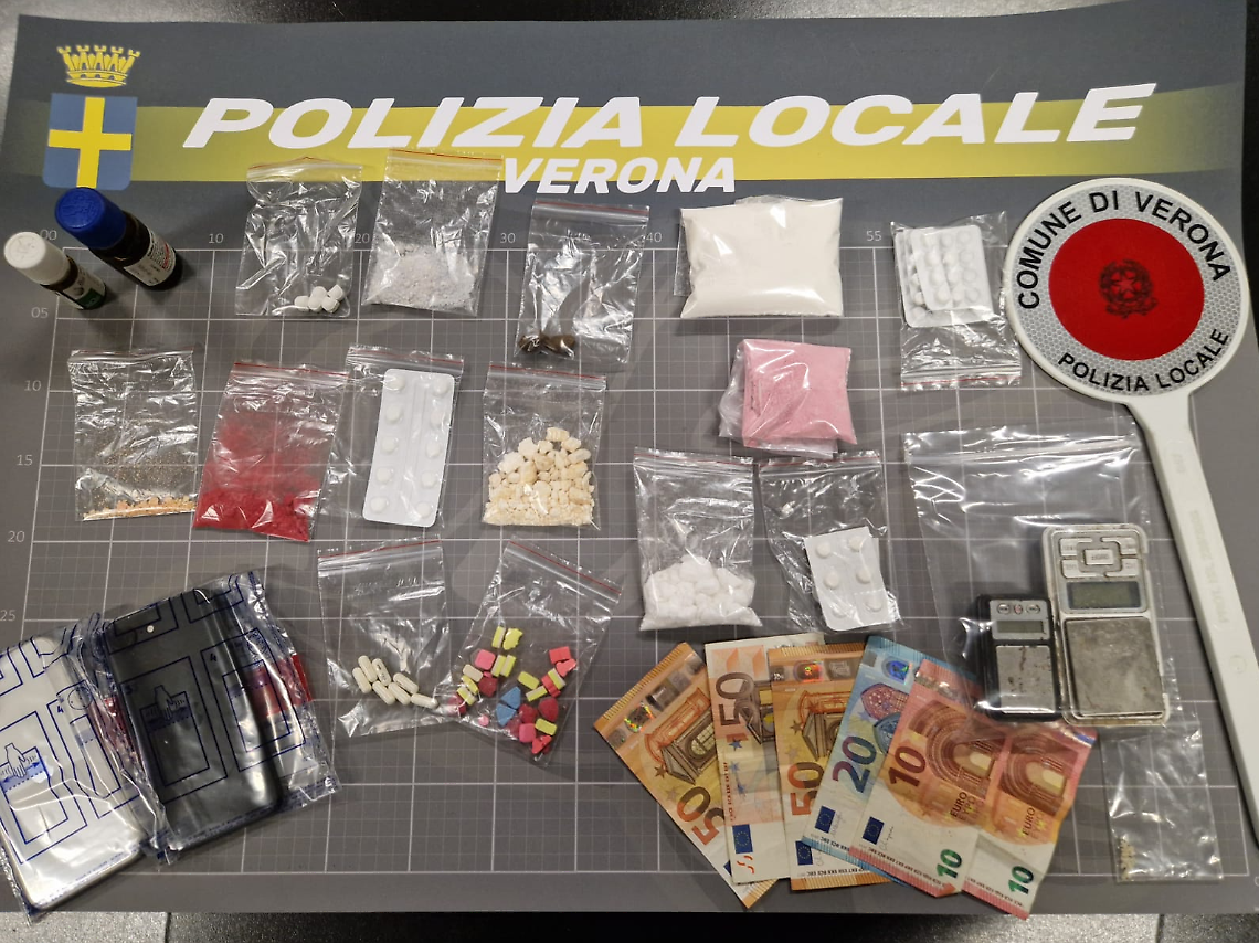 La droga sequestrata