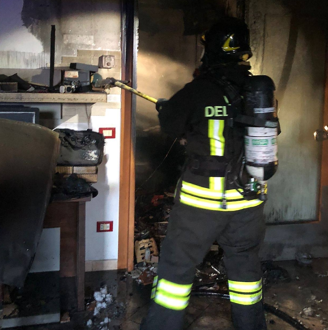 Zero Branco, incendio in un’abitazione: salvata la proprietaria, muoiono due cani e un gatto