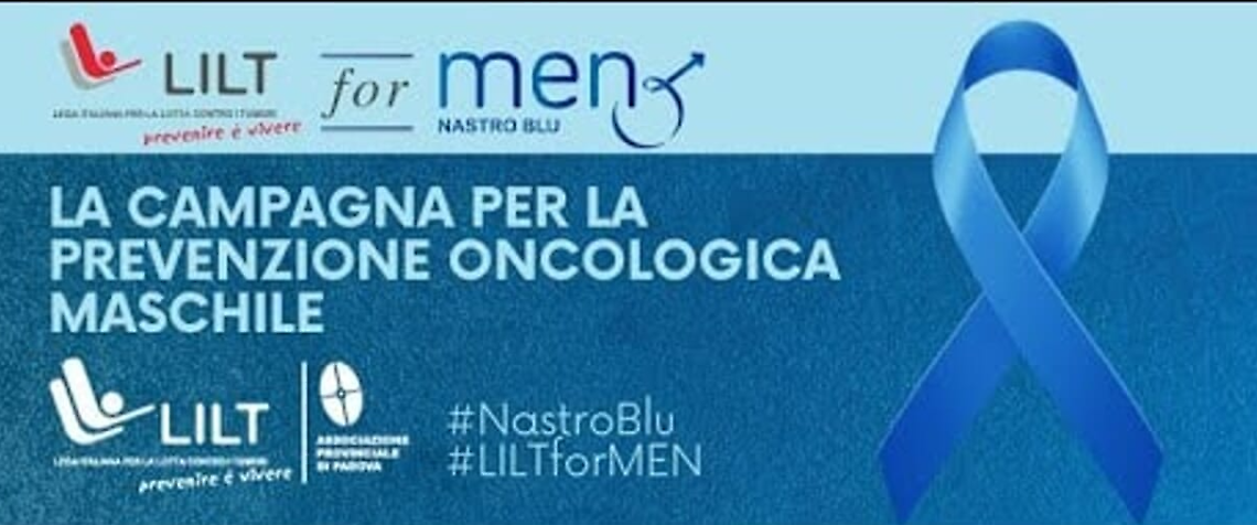 Nastro Blu – LILT for MEN: prevenzione maschile, visite gratuite e tour in piazza