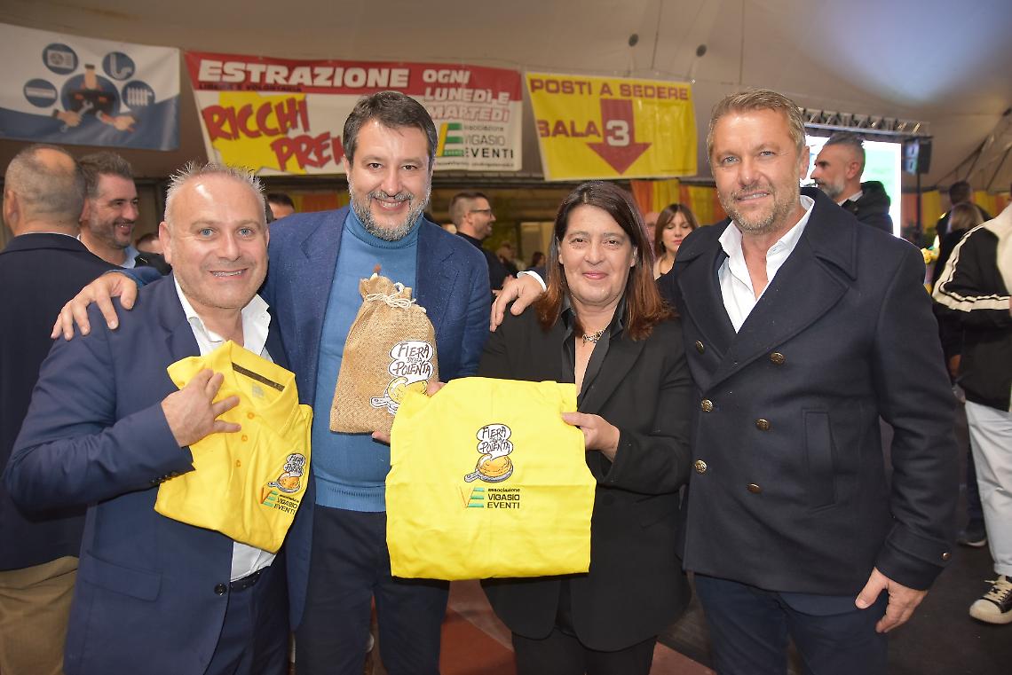 Cristian Zaffani, Matteo Salvini, Linda Di Giacomo, Umberto Panarotto