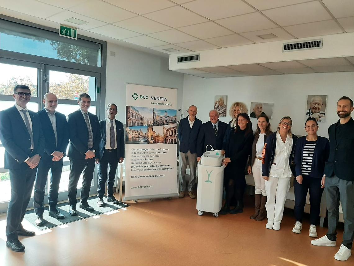 piove di sacco craup donazione bcc venata macchinario