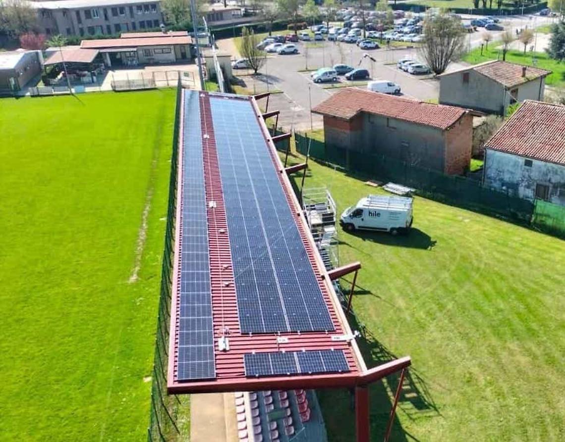 Albignasego pannelli stadio