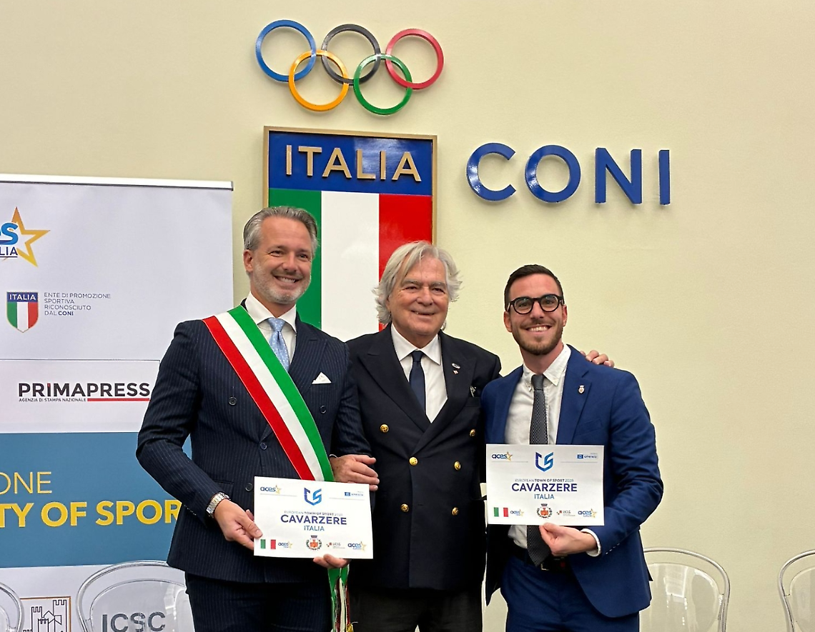 Cavarzere è Comune Europeo dello Sport 2028