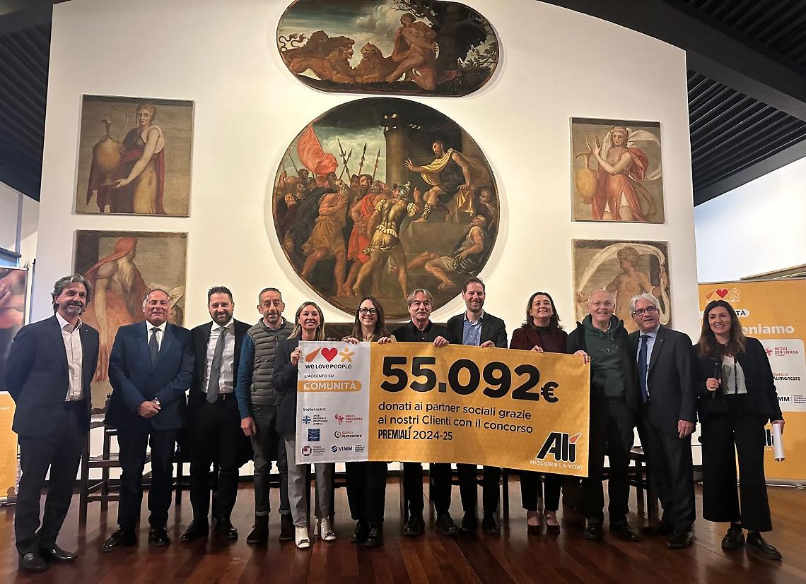 Dal buono nasce il bene: Alì e i suoi clienti donano oltre 55mila euro per la solidarietà