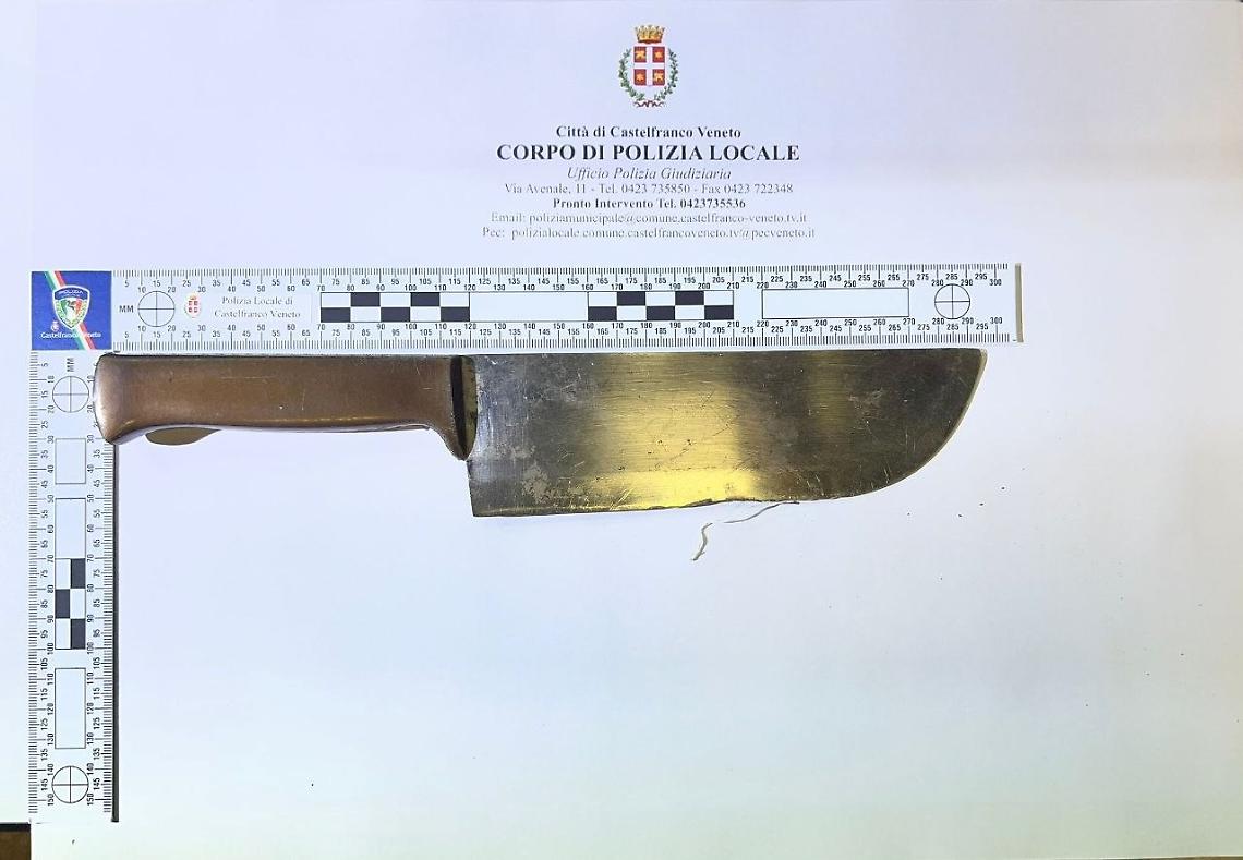 L'oggetto sequestrato