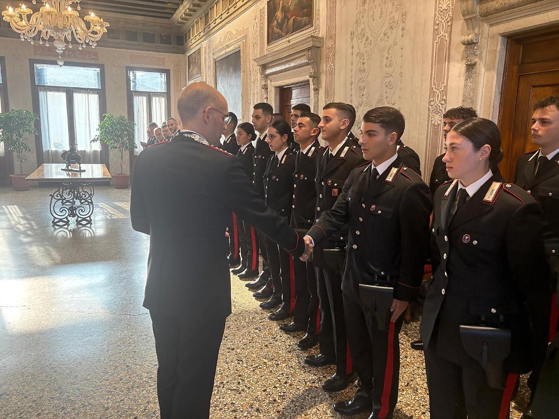 A Treviso scelti nuovi Carabinieri per rafforzare la sicurezza del territorio