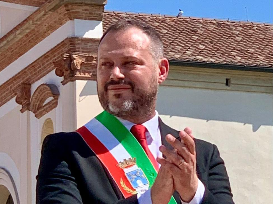 Il sindaco di Montegrotto Terme Riccardo Mortandello