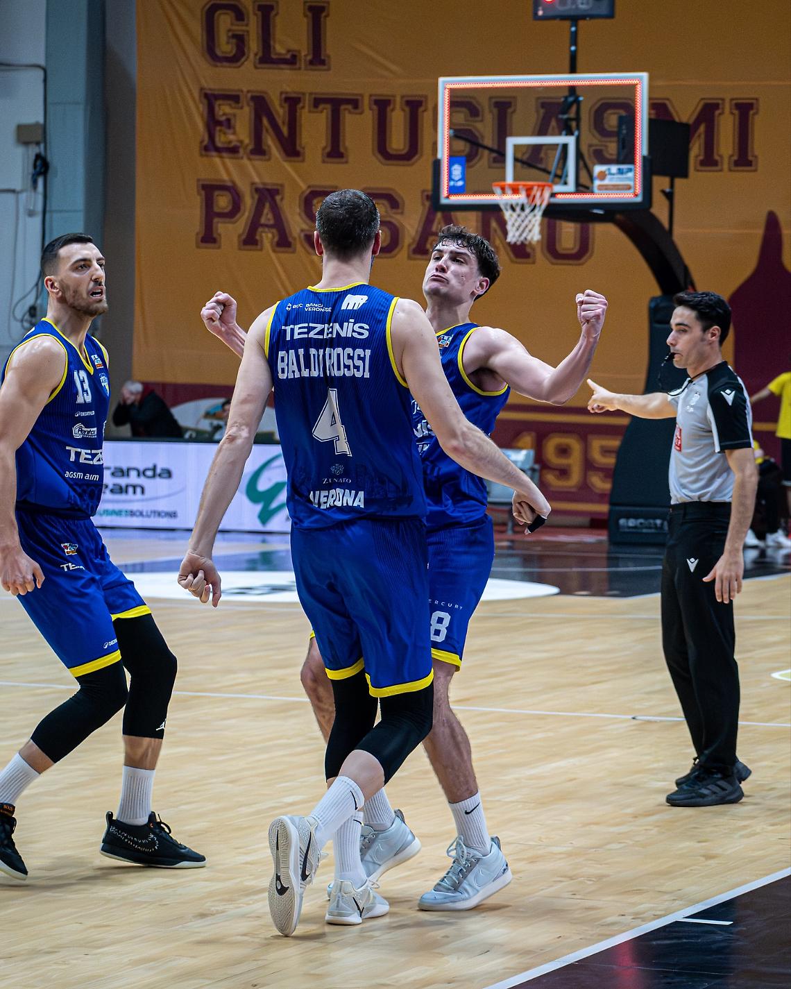 Tezenis Verona si riscatta e domina Cremona: 75-53 in trasferta