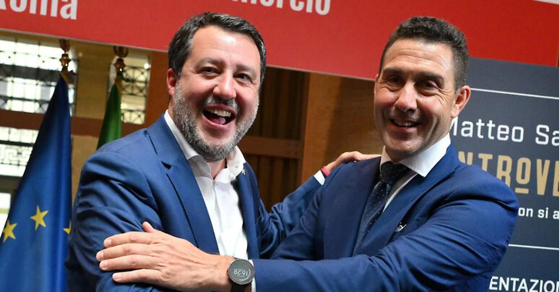 Vannacci con Salvini