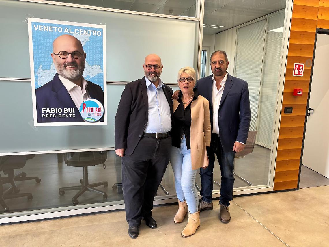 Fabio Bui, Enrico Popolo e Paola Boscaro
