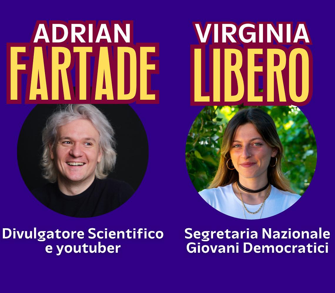 Padova, Adrian Fartade con Virginia Libero in Arcella