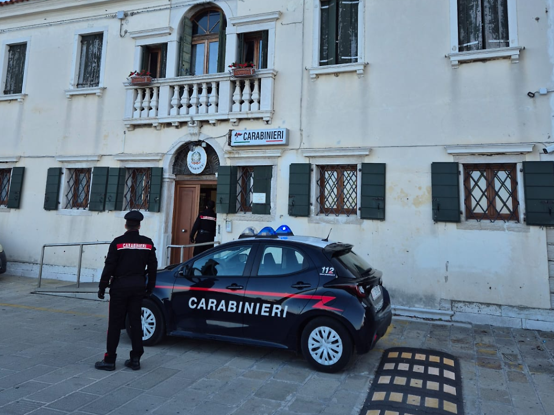 La caserma dei Carabinieri di Chioggia
