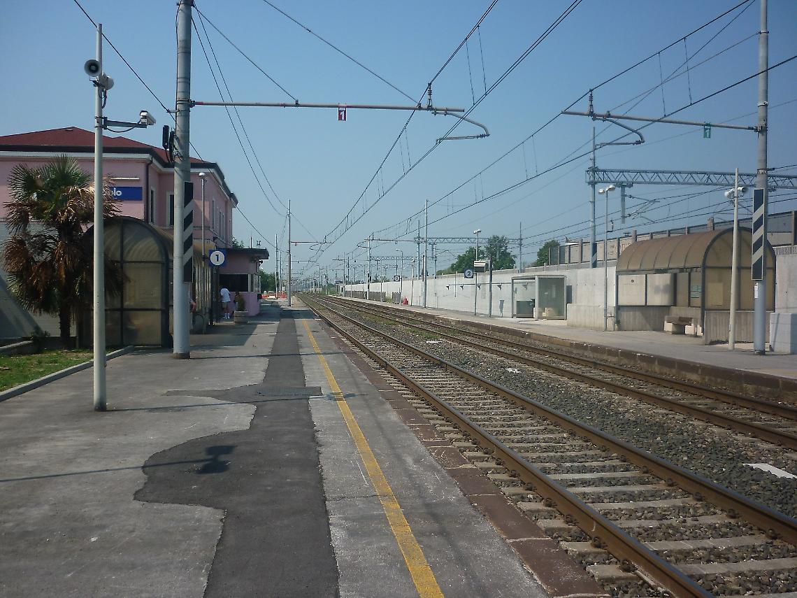 La stazione ferroviaria di Dolo