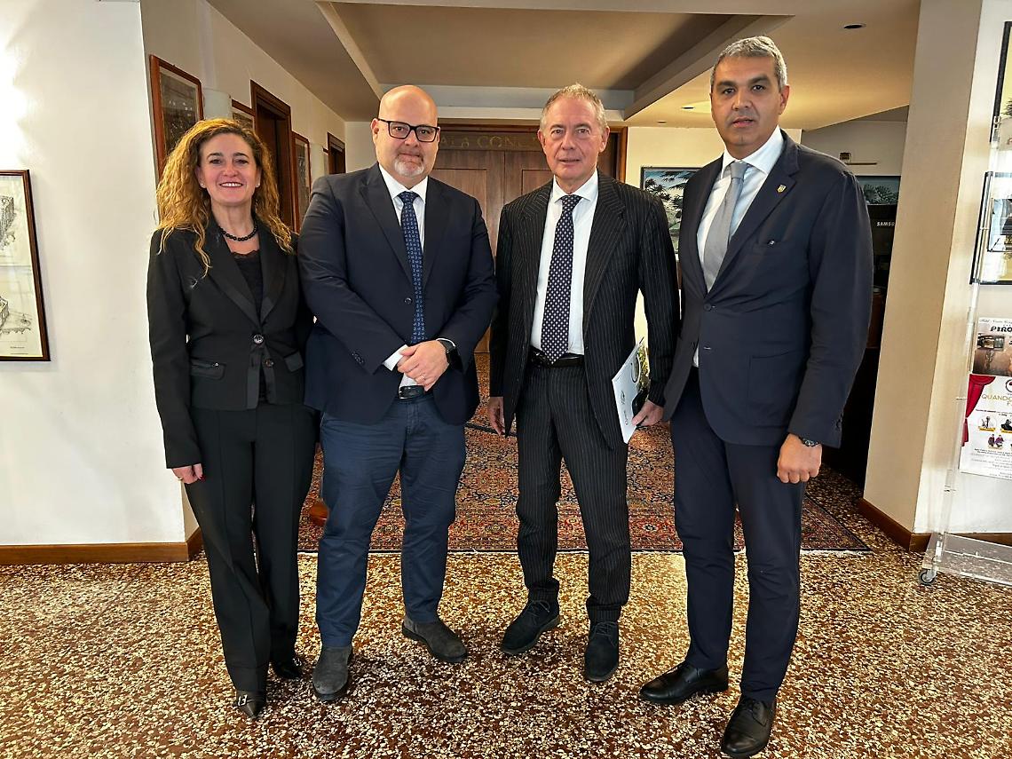 Da sinistra: Bregantin, Maccaferri, Urso e Soranzo