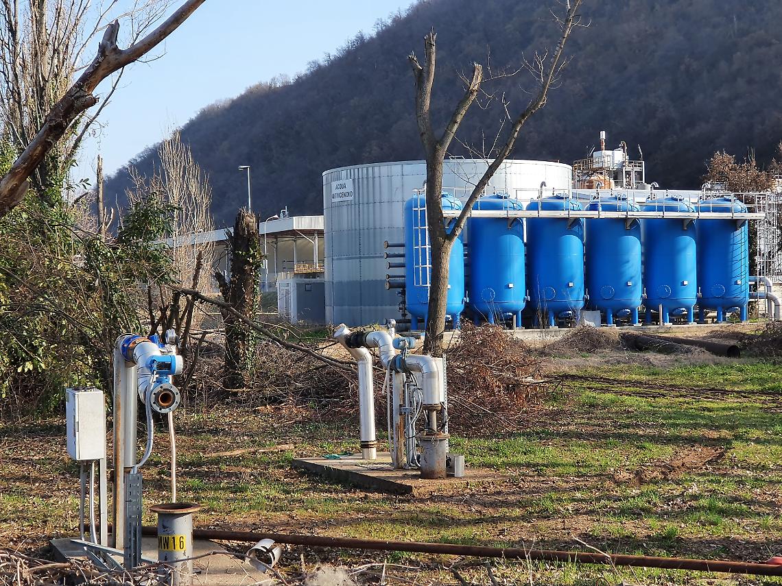 L'impianto di bonifica di Trissino