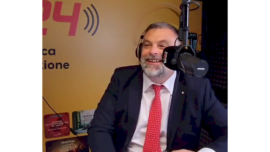 De Carlo nello studio di Veneto24