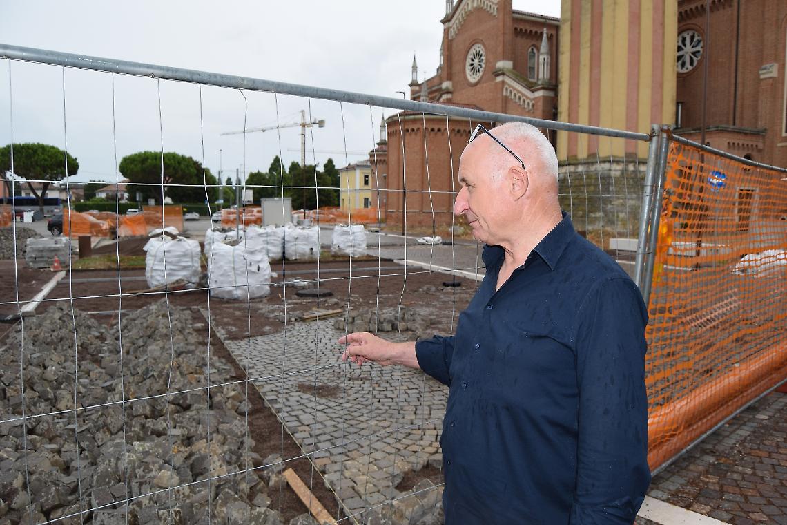 Assessore ai Lavori Pubblici Giuliano Mason