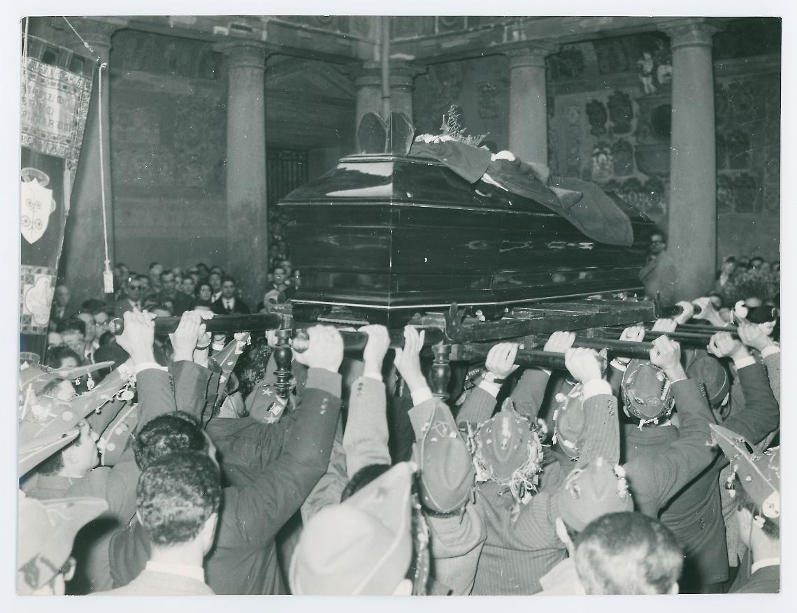 I funerali di Egidio Meneghetti