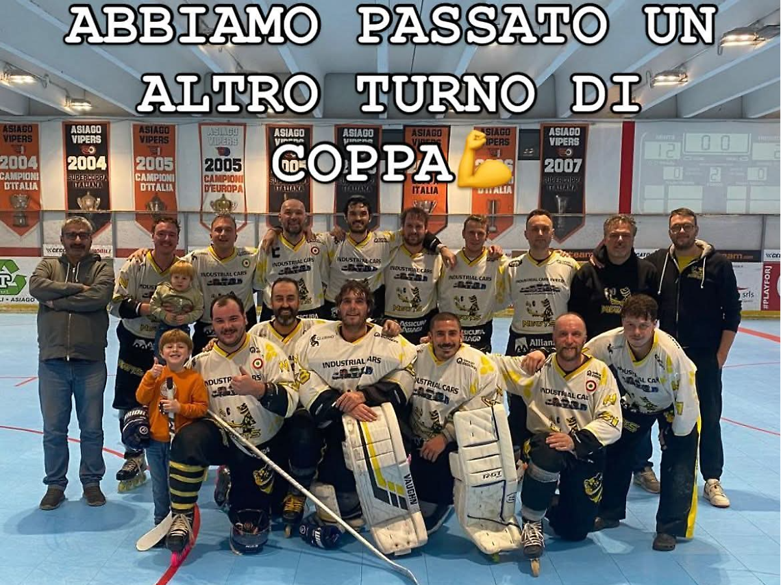 I Newts di Asiago celebrano il proprio successo sui social