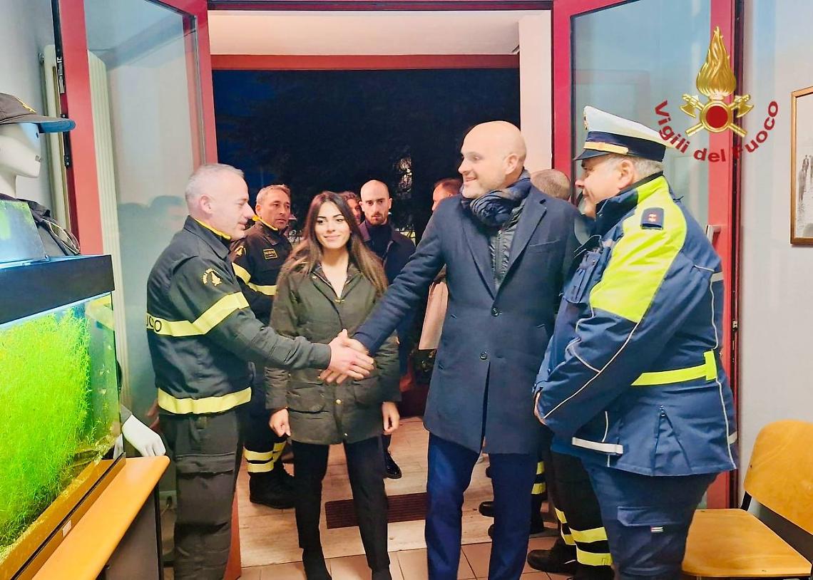 Il Sottosegretario Prisco in visita ai Vigili del Fuoco di Rovigo: “Servono più organico e nuove risorse”