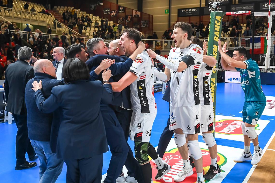 Sonepar Padova trionfa al tie-break contro la Lube Civitanova