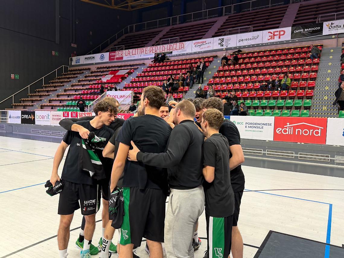 La Banca Annia Padova trionfa a Pordenone: quarta vittoria consecutiva 